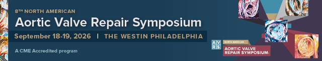 8th North American Aortic Valve Repair Symposium Banner