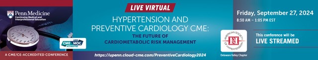 Hypertension and Preventive Cardiology CME: The Future of Cardiometabolic Risk Management Banner