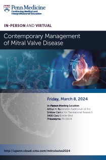 Contemporary Management of Mitral Valve Disease Banner