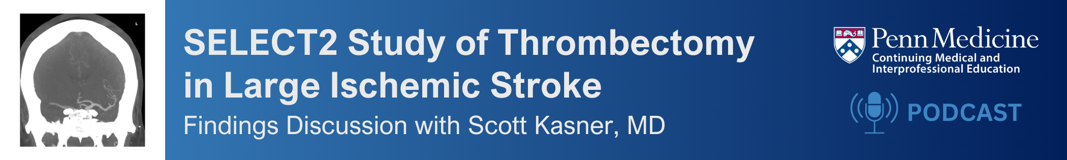 SELECT2 Study CME Podcast with Dr. Kasner Banner