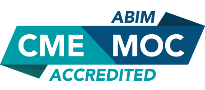 ABIM CME MOC Accredited Logo